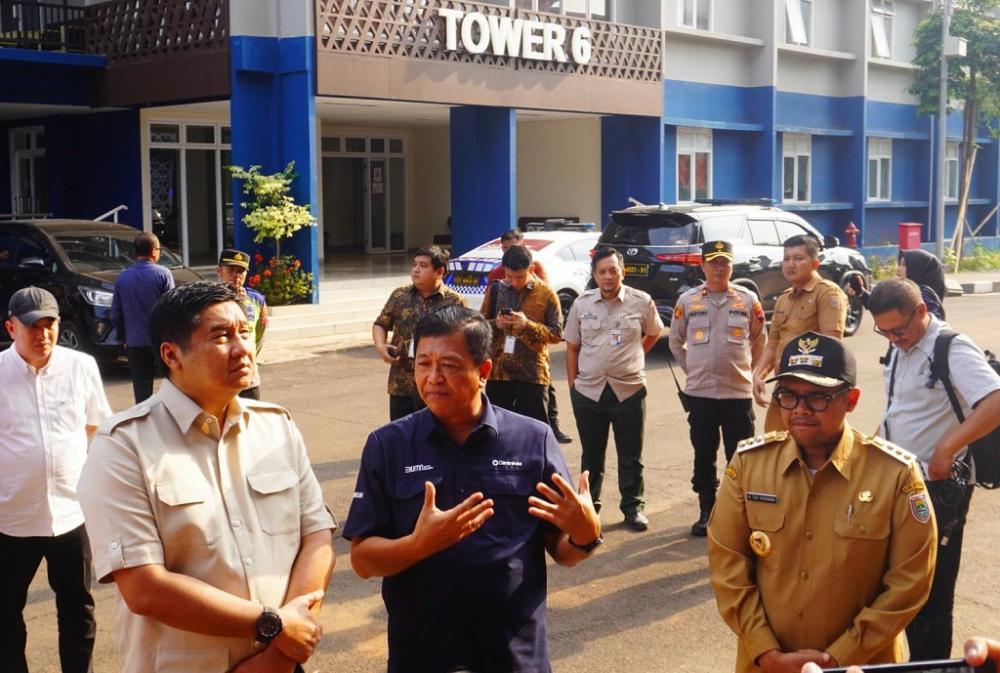 Menteri PKP Sirait Cek Fasilitas Rusun Berfungsi Dengan Baik