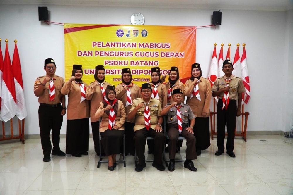 Kwarda Jateng Kukuhkan Racana untuk Bangun Karakter Kepemimpinan