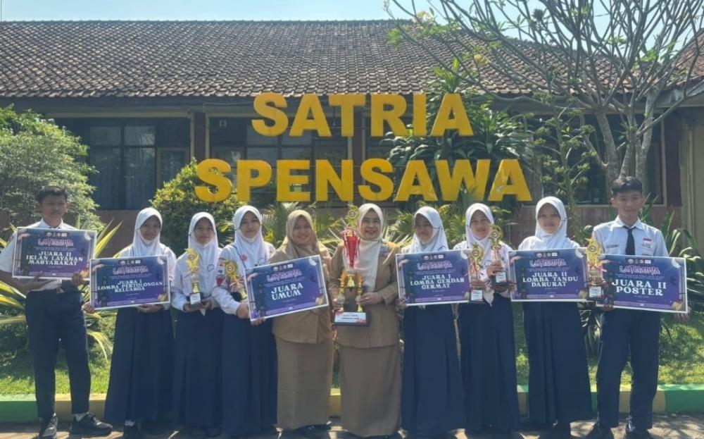 Intens Berlatih, Spensawa Juara Umum Kompetensi Dasar PMR