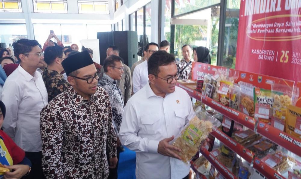 Menteri Perdagangan Dorong Kemitraan Strategis untuk Produk UMKM di Batang