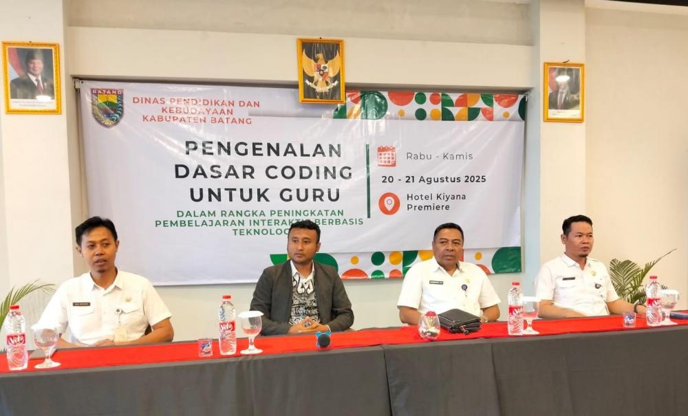 Membuka Gerbang Masa Depan, Koding dan AI Kini Masuk Sekolah Dasar di Batang