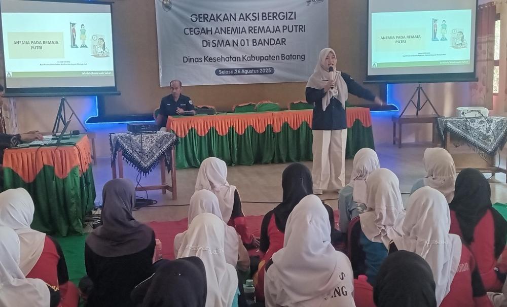 Ratusan Kader Kesehatan Smandar Gelar Aksi Cegah Anemia