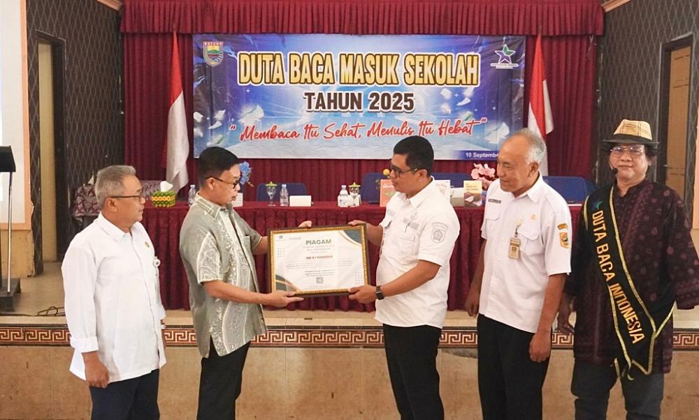 Duta Baca Masuk Sekolah, Perpusnas dan Disperpuska Dorong Budaya Literasi di Batang