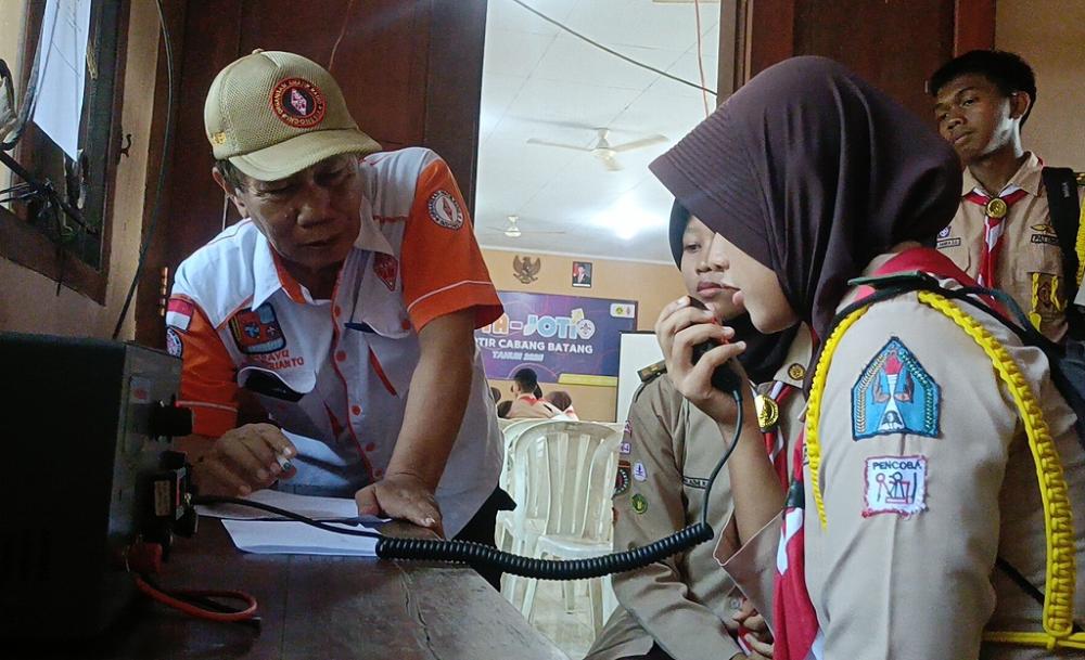 JOTA JOTI Tarik Minat Pramuka Pelajari Amatir Radio