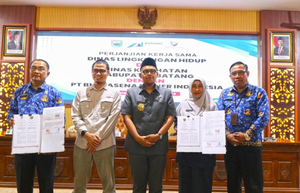 PLTU Batang Gandeng DLH dan Dinkes Tingkatkan Kualitas Lingkungan Kesehatan