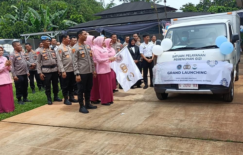 SPPG Polres Batang Beroperasi, Jaga Kualitas Olahan Menu