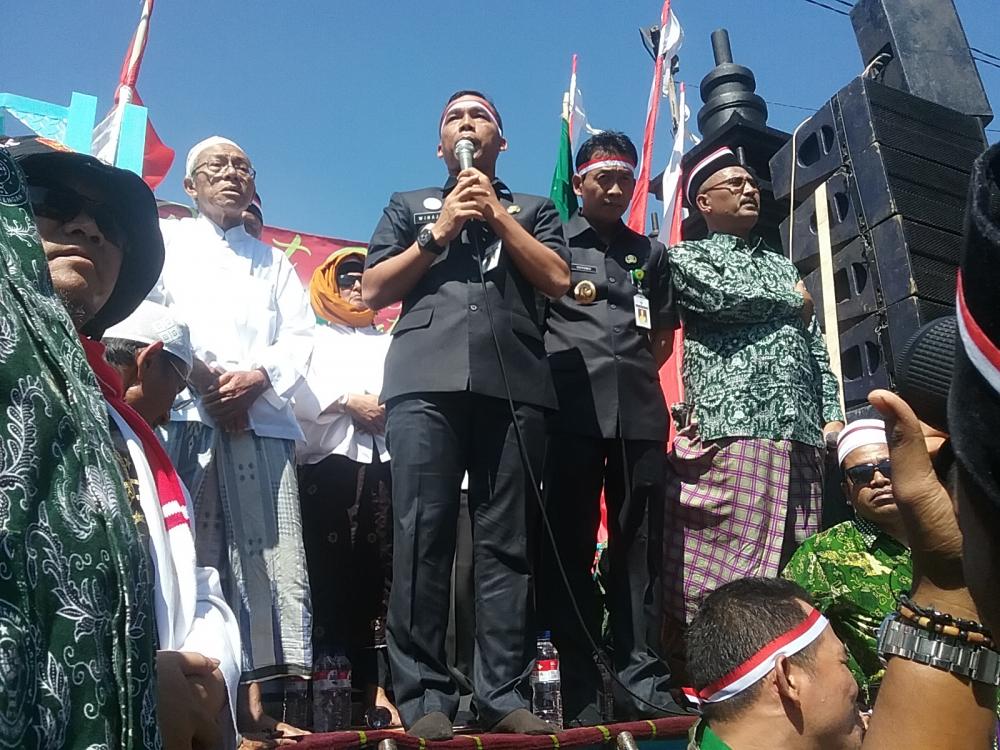 Rapat Akbar PCNU Batang Tolak Permendikbud No. 23 Tahun 2017