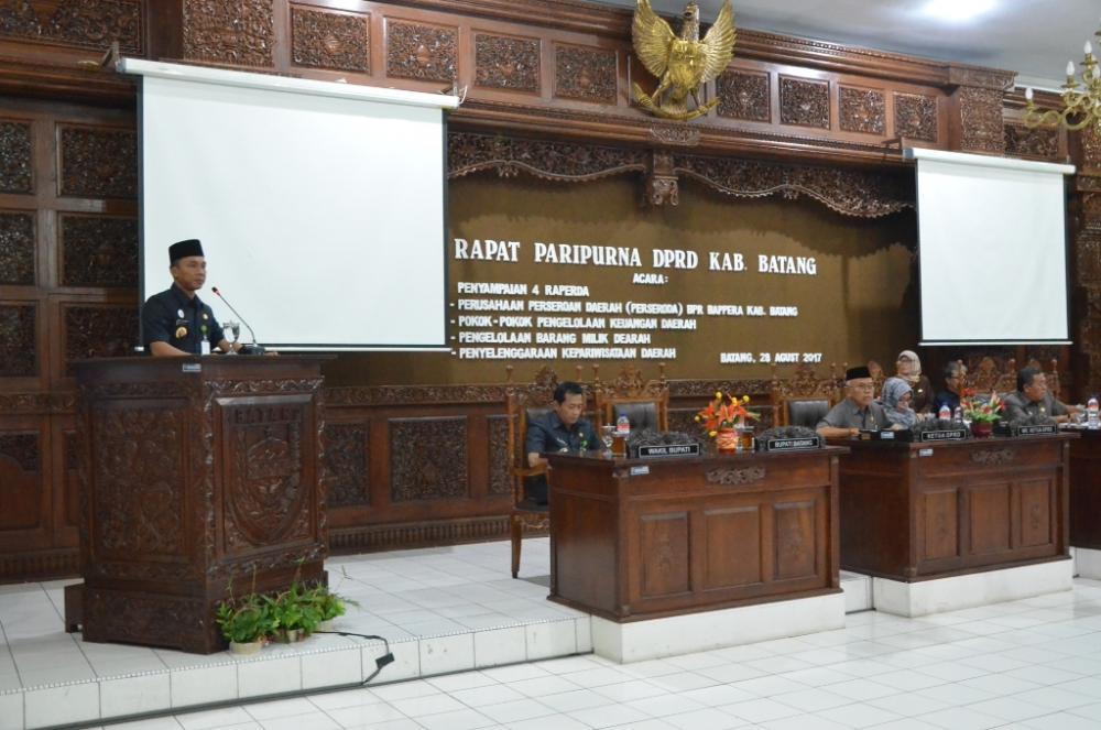 Kelola Pariwista Profesional, Bupati Sampaikan Raperda Kepariwistaan ke Dewan