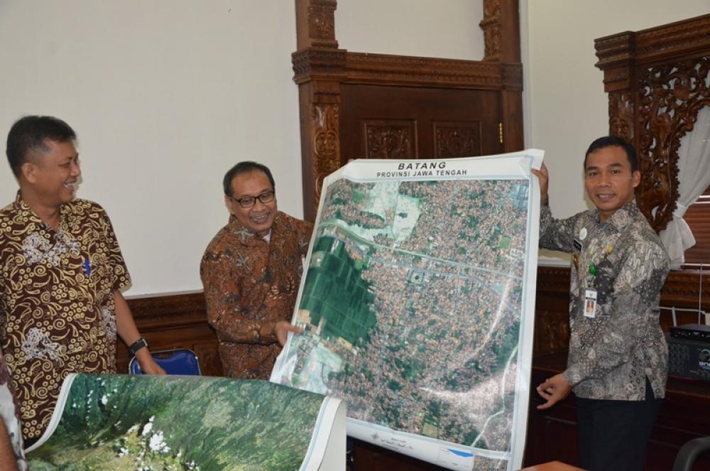 LAPAN Jalin Kerjasama Data Citra Satelit  Dengan Pemda Batang