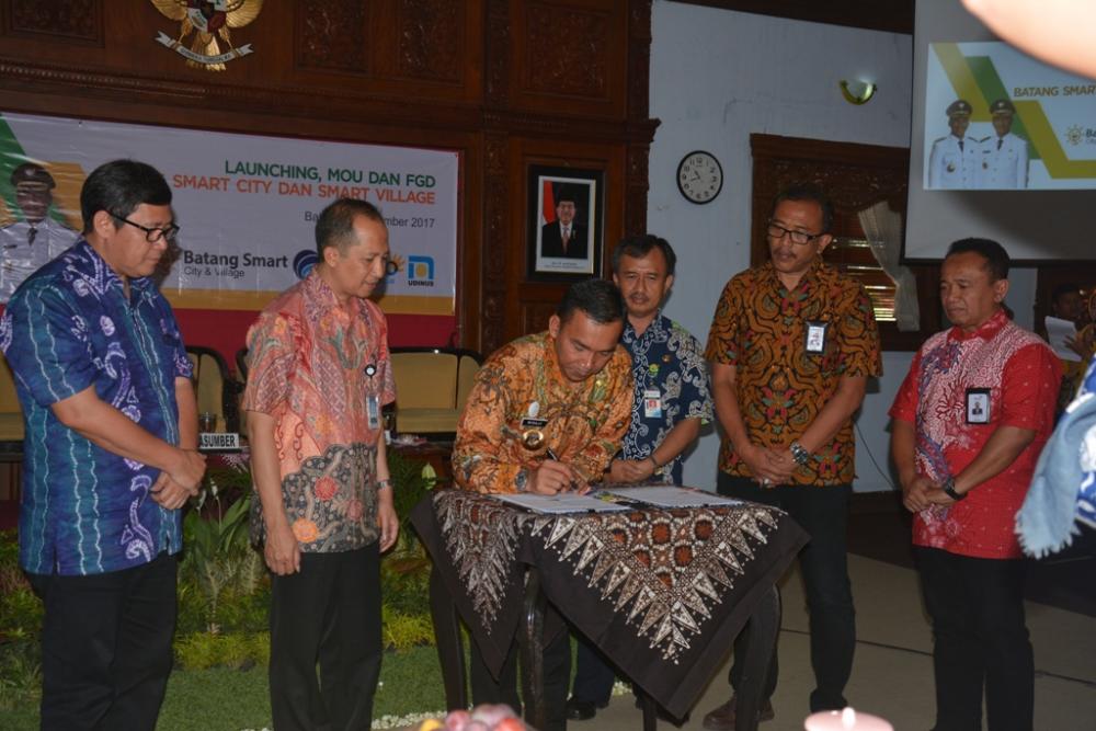 Bupati Launching Batang Smart City dan Smart Village
