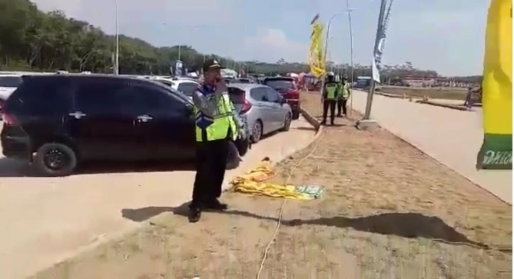 Sat Binmas Polres Batang Sampaikan Imbauan Untuk Pemudik