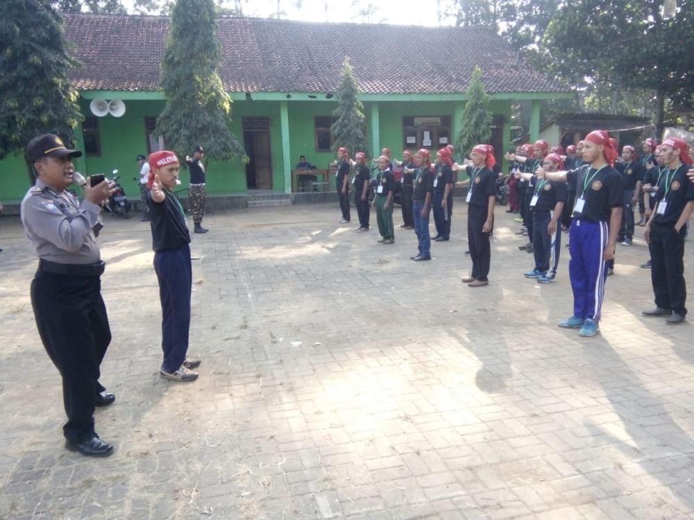 Polsek Limpung Ajak Banser Jadi Pelopor Keselamatan Lalin