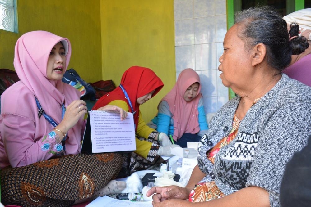 Puskesmas Batang Gerakkan DDFR PTM di Desa