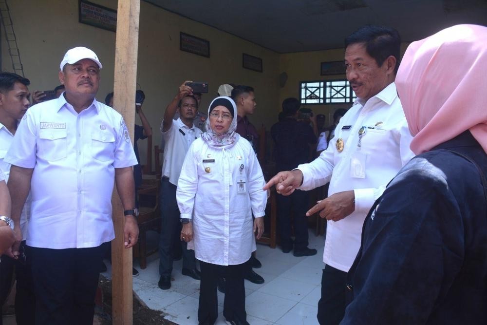 Tinjauan Lapangan pasca bencana Gempa Bumi