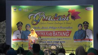 Gradasi, Ajang Kreasi Seni Menuju Batang Berbudaya