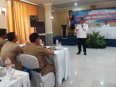 BNN Batang Kaderisasi Kades, Jadi Relawan Anti Narkoba