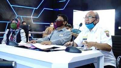 Komisi D DPRD Batang Kunjungi Diskominfo Upaya Penanganan Covid-19