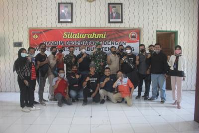 Perkuat Tim Penerangan, Dandim Batang Datangkan Peralatan Canggih