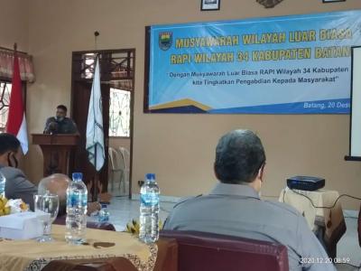 RAPI Batang Diharapkan Bantu Pemerintah Sebarluaskan Informasi