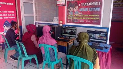 Rutan Batang Sediakan 8 PC untuk Kunjungan Online