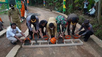 Bupati Batang: TMMD Media Untuk Melestarikan Budaya Gotong Royong Desa