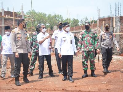 Alami Keterlambatan Pembangunan, Bupati Batang Sidak Pembangunan ICB