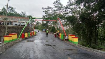 Jembatan Watubangkong Selesai, Akses Jalan Blado-Pagilaran Sudah Bisa Dilewati