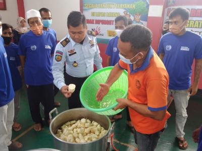 WBP Lapas Batang Dilatih Keterampilan Boga Bersertifikat