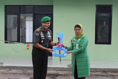 Dandim Apresiasi Kontribusi Pemda, Renovasi Rumdin Kodim Batang