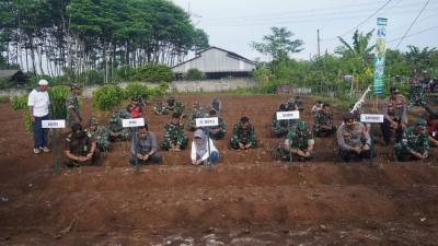 Teruskan Program Ketahanan Pangan, Kodim 0736 Batang Tanam Cabai
