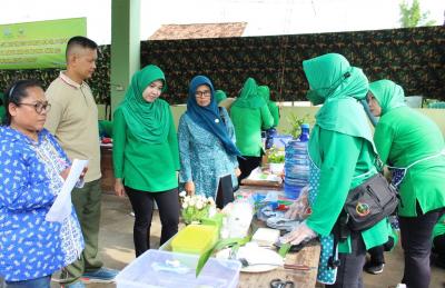 Dukung Perbaikan Gizi, Persit Masak untuk Anak Stunting