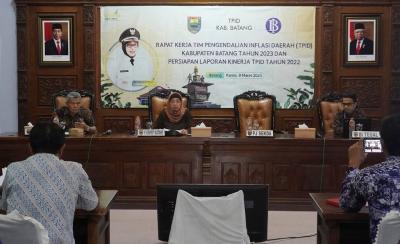 Evaluasi Kinerja TPID, Pj Bupati Batang Minta Operasi Pasar Dilakukan Minimal Sebulan Sekali