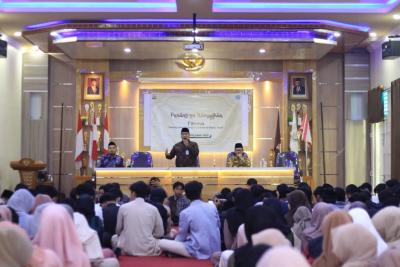 Kemenag Batang Imbau Ratusan Pelajar Tingkatkan Moderasi Beragama