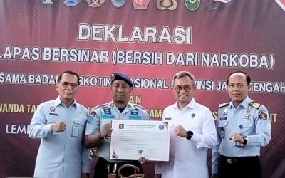 Deklarasikan Lapas Bersinar, Petugas Dituntut Berkomitmen Lawan Narkoba