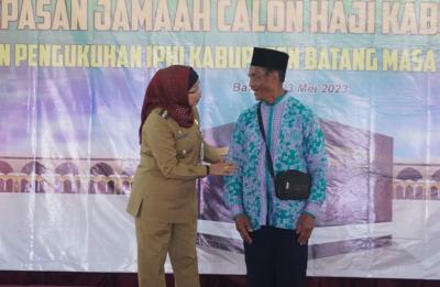 Hartono Warga Desa Gerlang Jadi Jamaah Haji Tertua di Batang