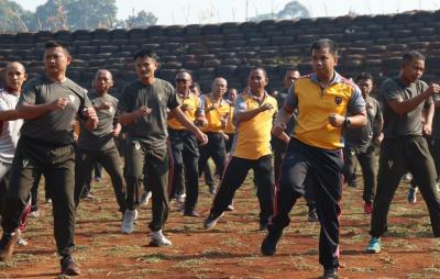 Gelar Garjas, TNI/Polri Pererat Sinergitas