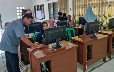 Disnaker Batang Gelar Pelatihan Operator Komputer Bagi Disabilitas
