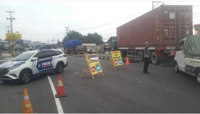 Perbaikan Jalan Urip Sumoharjo, Satlantas Terapkan Buka-Tutup