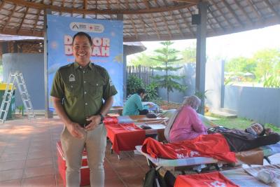 Taman SBJ Batang Gelar Aksi Donor Darah