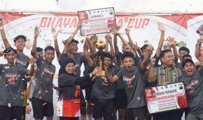 HUT Bhayangkara Ke-77, Polres Batang Gelar Pertandingan Sepak Bola Antar SMA