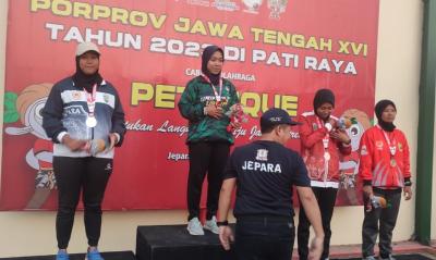 Cabor Petanque Batang, Jaya di Porprov Jateng 2023