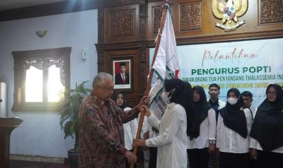 Kampanye Cegah Thalasemia, 16 Pengurus POPTI Cabang Batang Resmi Dilantik