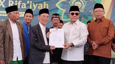 Hadiri Muktamar Rifaiyah, Zulhas Berupaya Bangkitkan Ekonomi Keumatan
