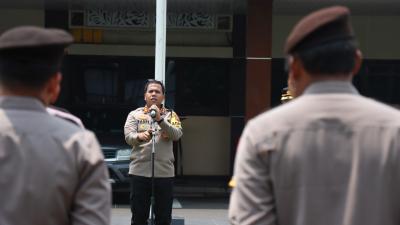 Songsong Pemilu 2024, Polres Batang Siagakan Dalmas