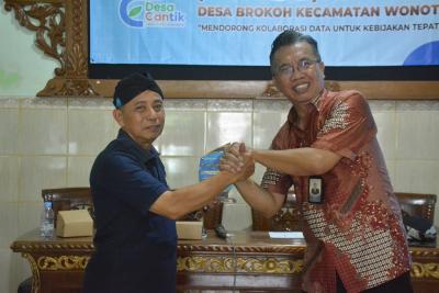 Terapkan Program Desa Cantik, BPS dan Diskominfo Batang Berikan Pembinaan