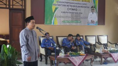 Ketua ITMI Batang Minta Adanya Sosialisasi Pencoblosan Bagi Para Penyandang Tuna Netra