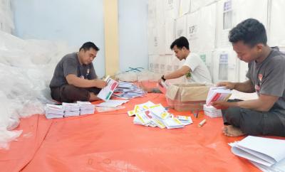 Surat Suara Pengganti Tiba, KPU Segera Gerak Cepat