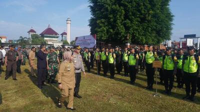 Polres Batang Kerahkan 600 Personel Untuk Amankan Pemilu 2024