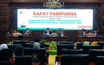 DPRD Batang Tetapkan Susunan Pimpinan Komisi-Komisi