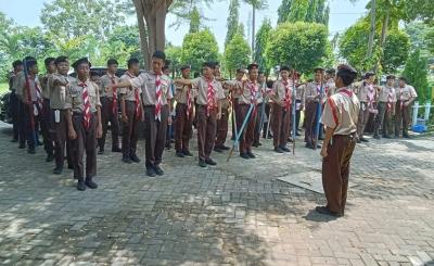 Kuatkan Teknik Kepramukaan, Penggalang Jalani Latgab Kwarran Batang